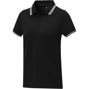 Logo trade promotional product photo of: Amarago short sleeve women's tipping polo
